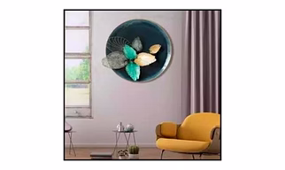 FLOWER WITH MDF DECOR