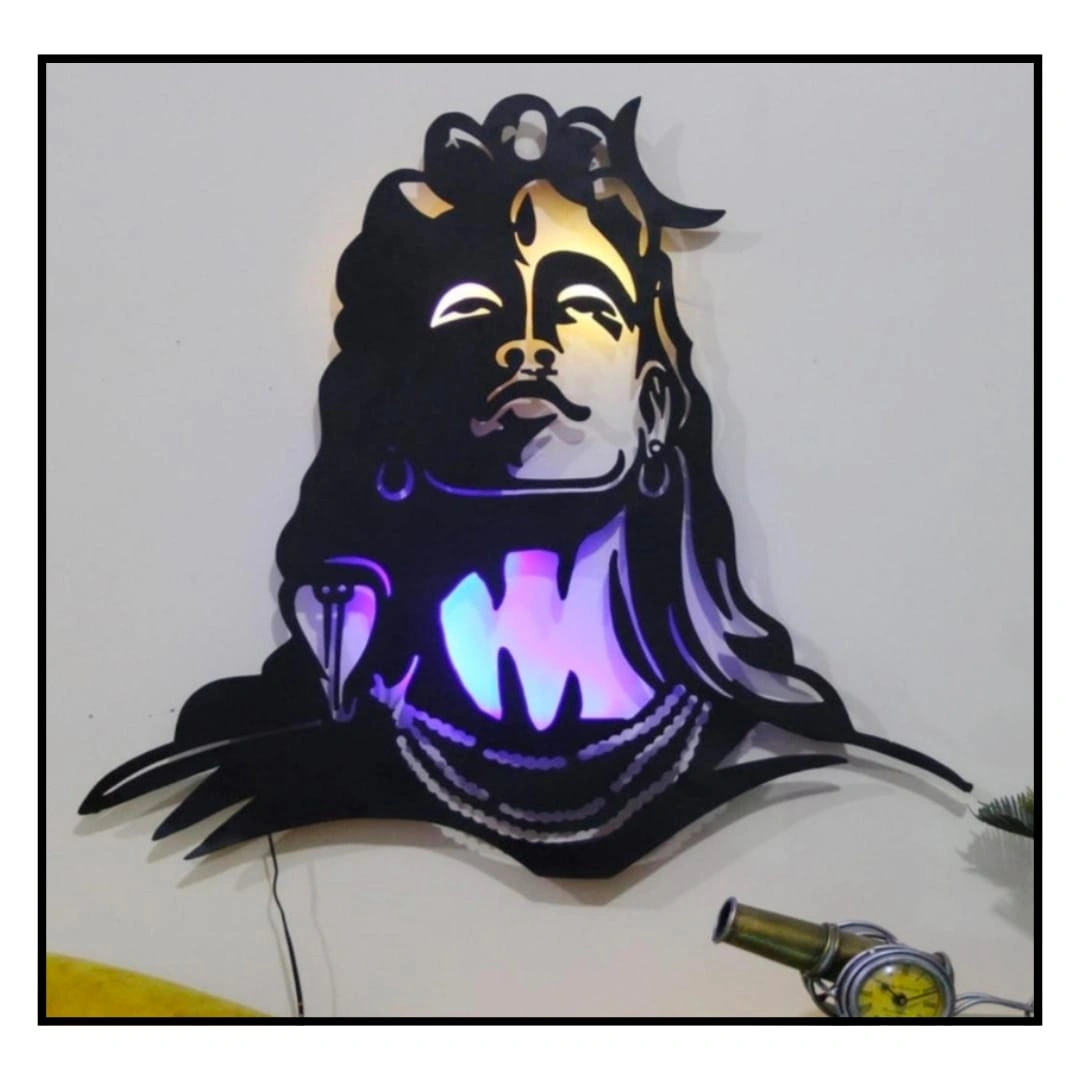 LORD SHIVA ADIYOGI WALL DECOR-12508460