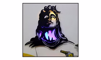 LORD SHIVA ADIYOGI WALL DECOR