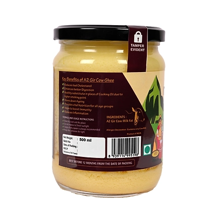 Novafarms A2 Gir Cow Ghee - 500 ml-2