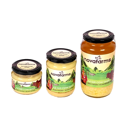 Novafarms A2 Gir Cow Ghee - 1000 ml-1