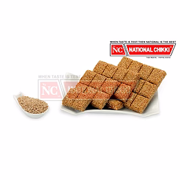 white sesame chikki