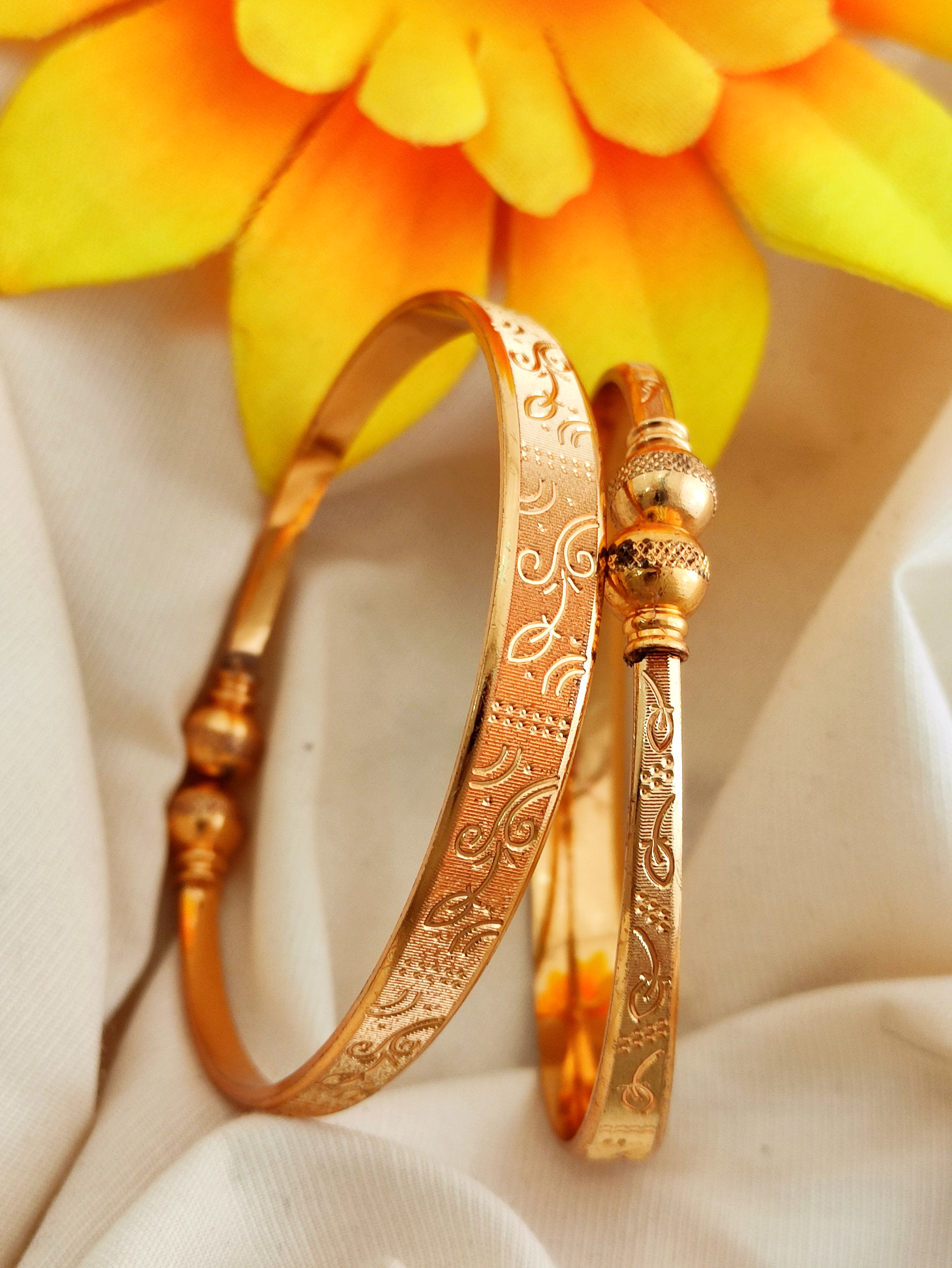 Brass Bangle image 1