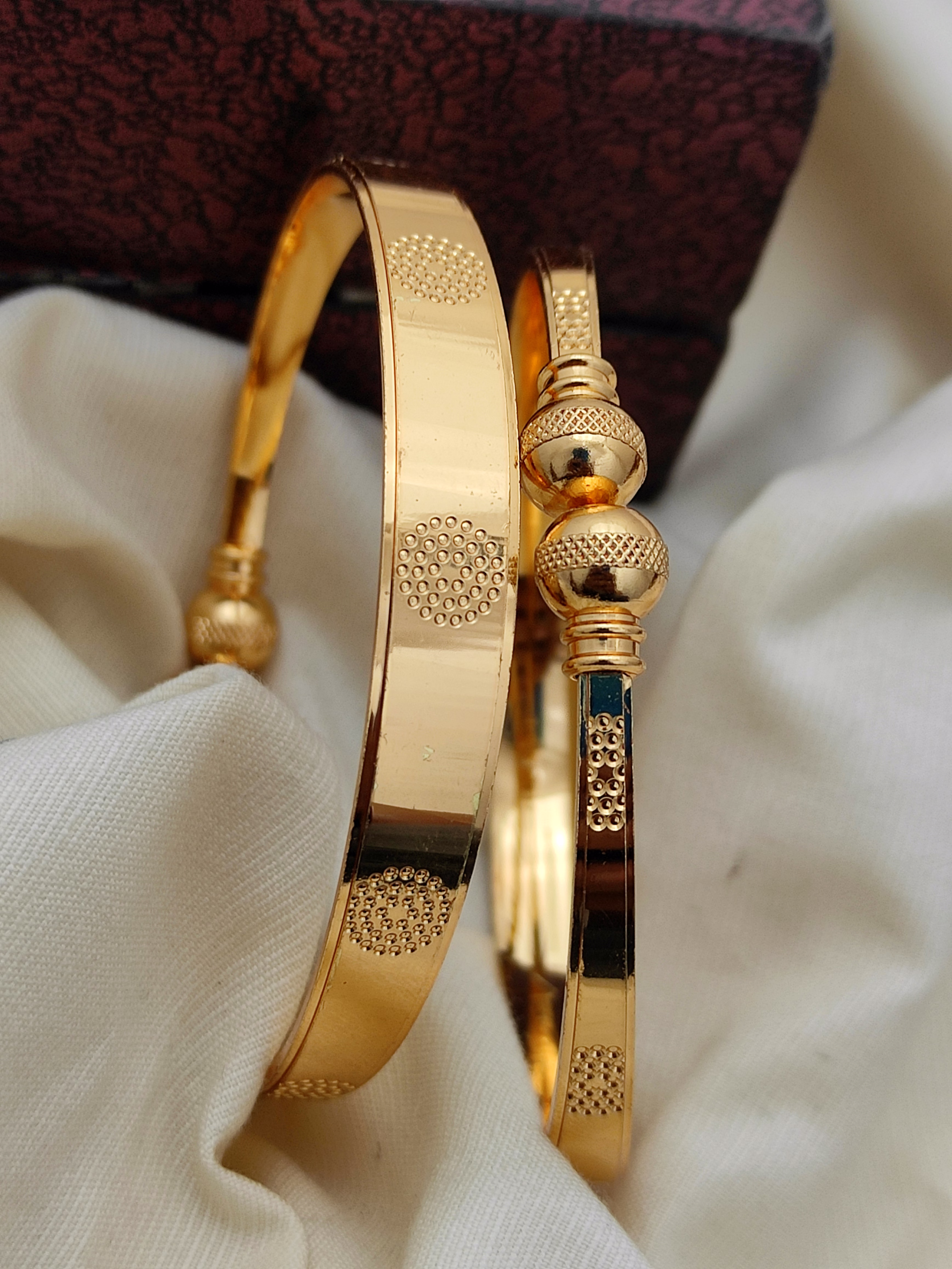Gold Polish Bangle image 5