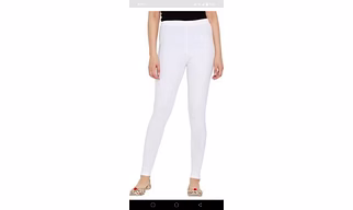 100% Cotton 4-way stretchable Churidar Leggings
