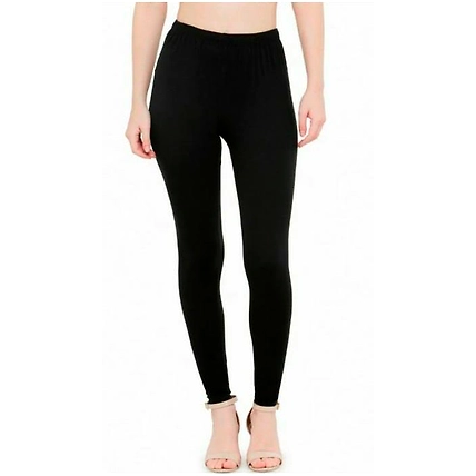 100% Cotton 4-way stretchable Churidar Leggings-1