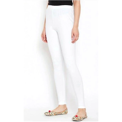 100% Cotton 4-way stretchable Churidar Leggings-2