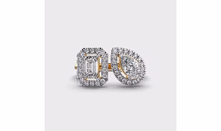 10k Gold lab Grown Diamond Ring For Engagement Anniversary Wedding