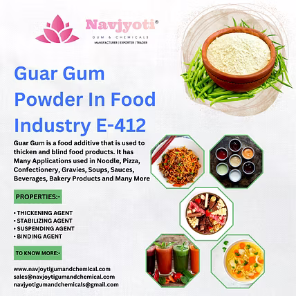 Guar Gum Powder E-412-3