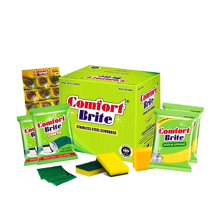 COMFORT BRITE S S SCRUBBER-4