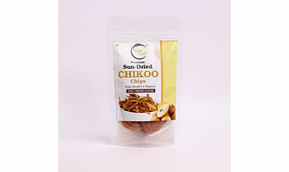Premium Sun (Solar)Dried Chikoo Chips