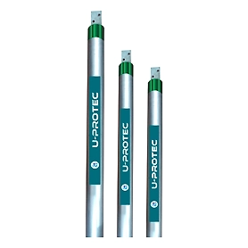 GI earthing electrode 48 mm dia, 1M