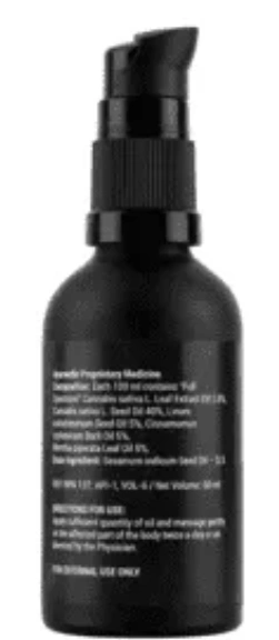 HEMP PAIN RELIEF OIL 1250 MG 50 ML-2