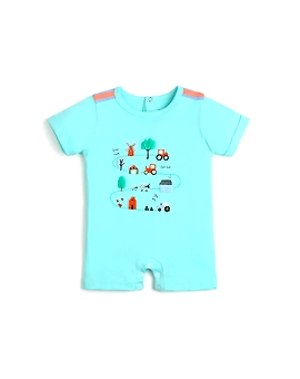 BOYS TRACTOR BODY SUIT