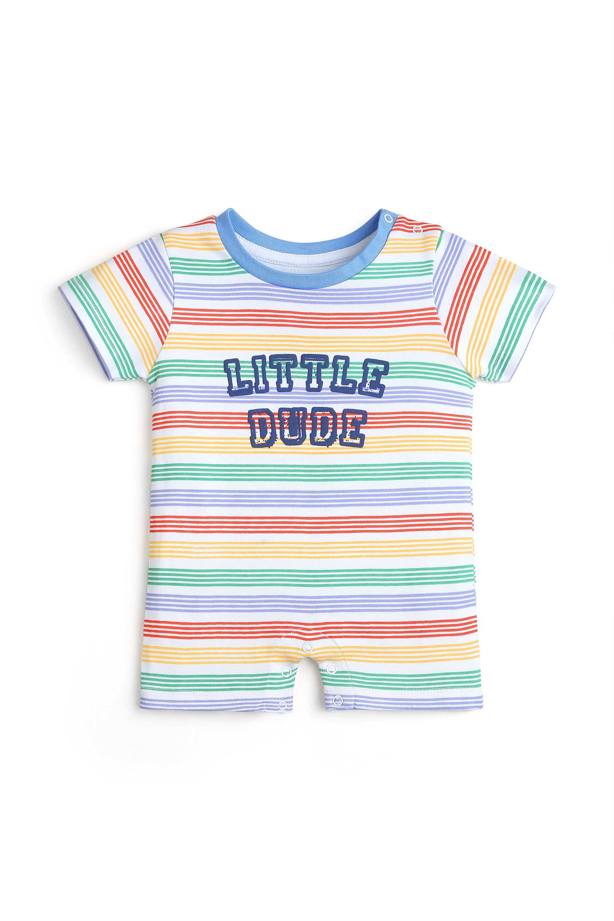 LITTLE DUDE STRIPED BOYS BODY SUIT-New_5400897845609_0-3M