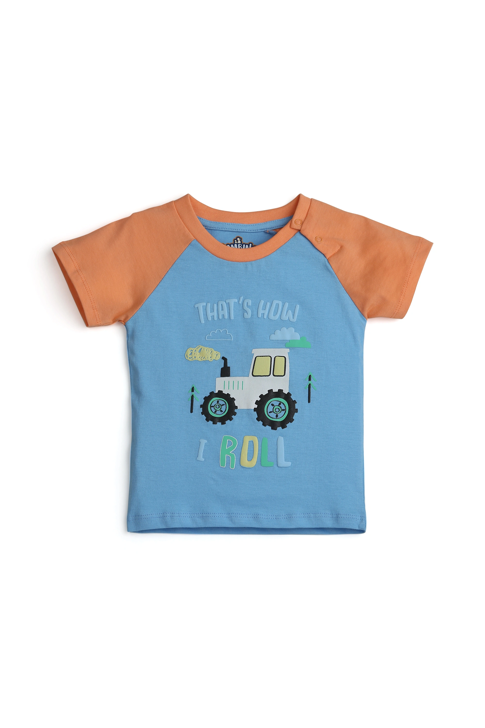 RAGLAN BOYS T SHIRT-3-6M-1