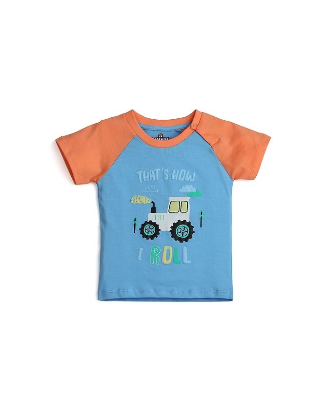 RAGLAN BOYS T SHIRT-3-6M-1