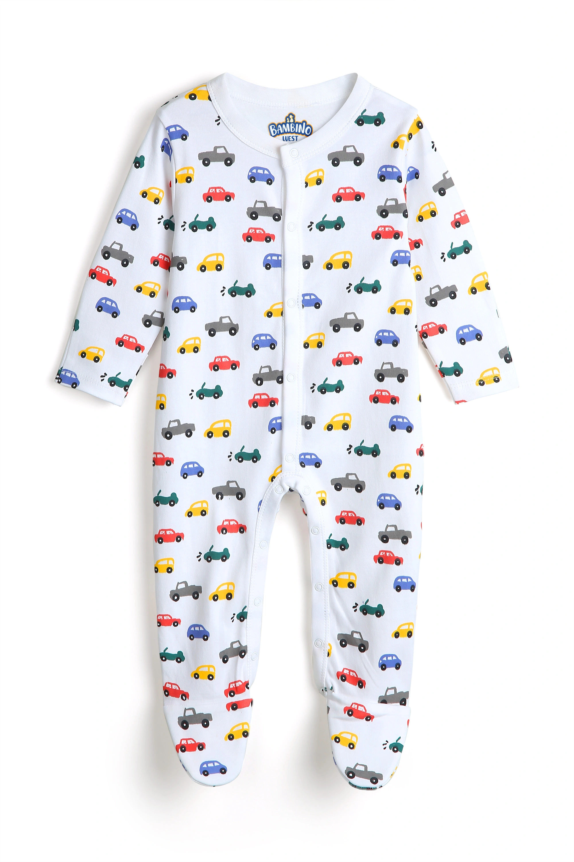 CAR AOP BOYS SLEEPSUIT-5400897845606_0-3M