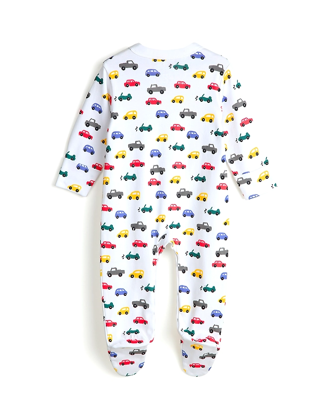 CAR AOP BOYS SLEEPSUIT-0-3M-1
