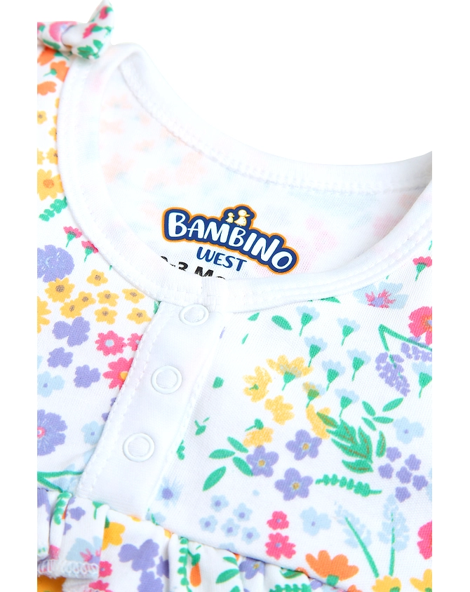 FLOWER AOP GIRLS BODYSUIT-0-3M-2