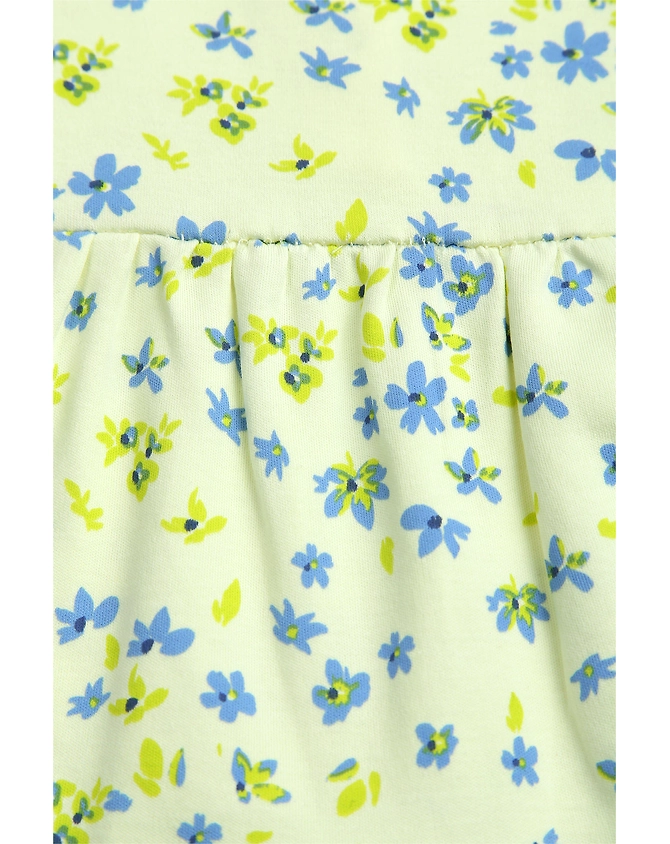FLOWER AOP GIRLS SLEEPSUIT-0-3M-4