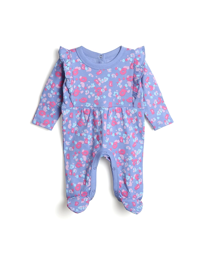 BUBBLE AOP GIRLS SLEEPSUIT-5400897845603_0-3M