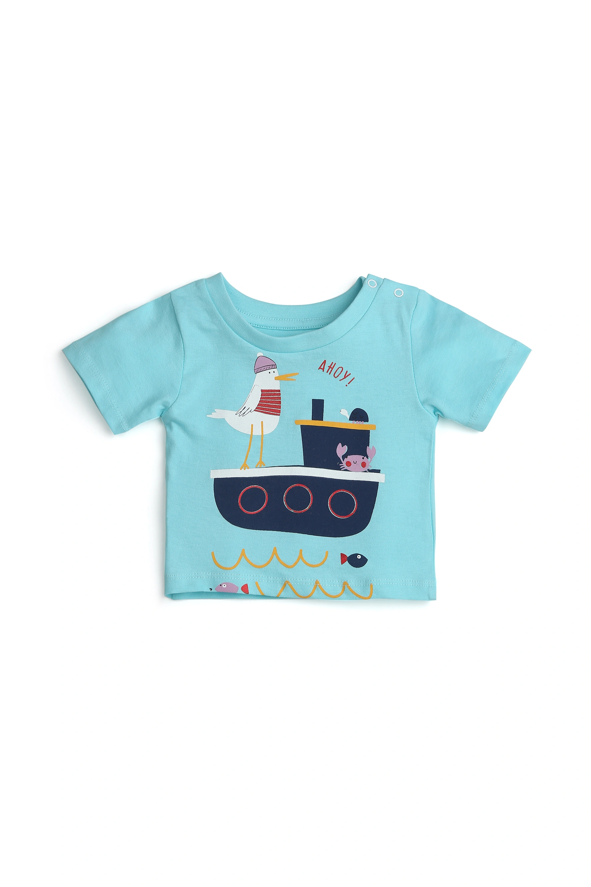 NAVAL BOAT BOYS TSHIRT-5400897845620_12-18M