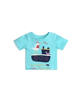 NAVAL BOAT BOYS TSHIRT