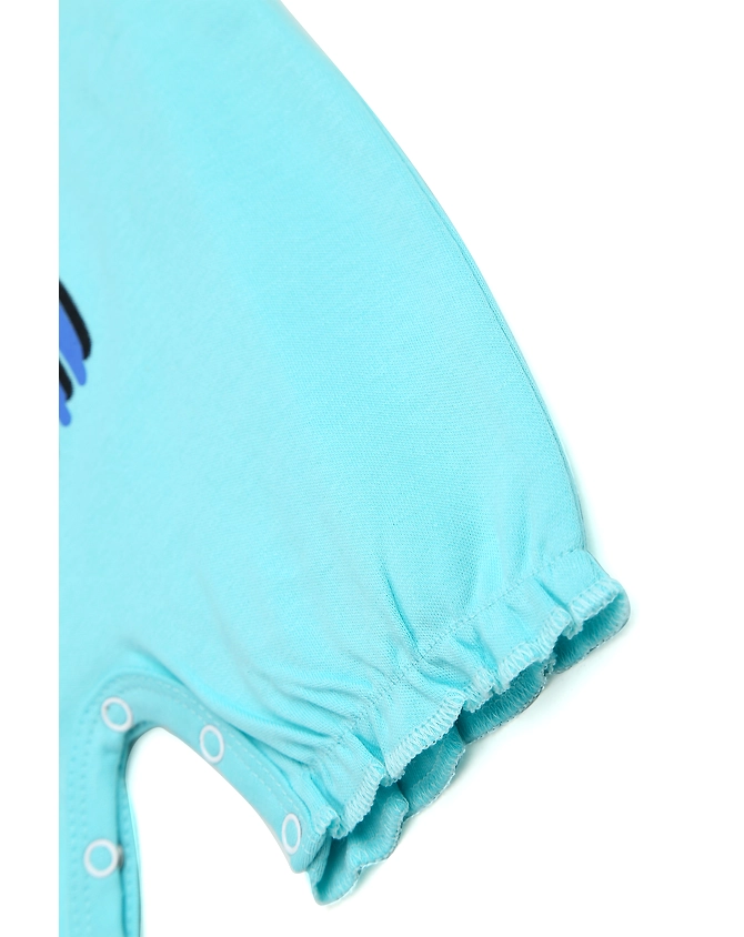AQUA SOLID BOYS BODYSUIT-0-3M-3