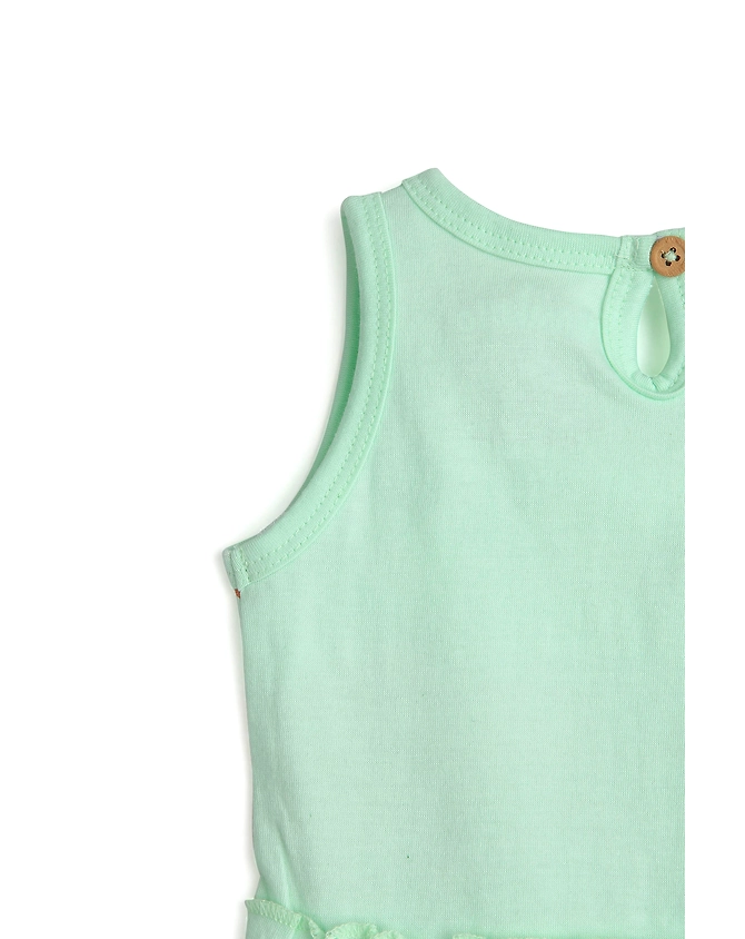 AQUA GIRLS CRAB FRILL TSHIRT-3-6M-4