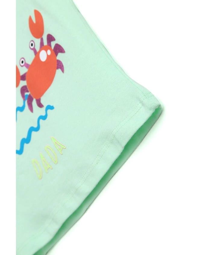 AQUA CRAB GIRLS TSHIRT-3-6M-3