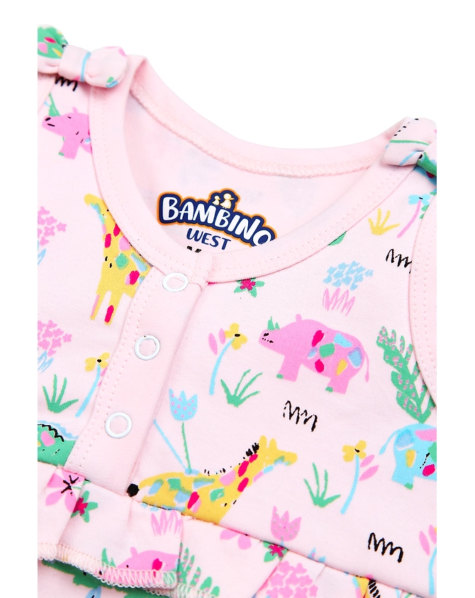 ANIMAL AOP GIRLS BODYSUITS-0-3M-2