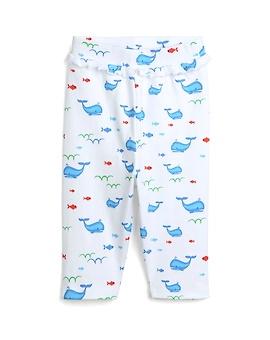 AQUA WHALE AOP GIRLS LEGGING