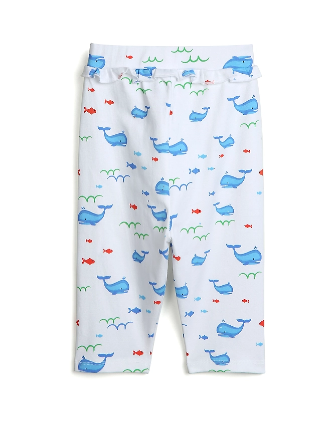 AQUA WHALE AOP GIRLS LEGGING-3-6M-1