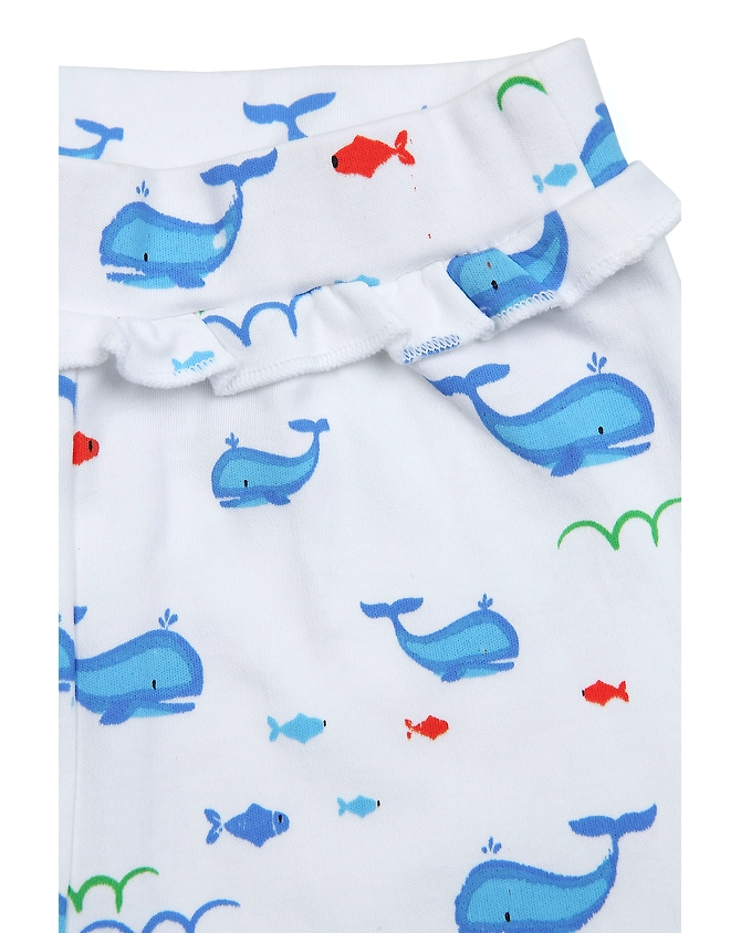 AQUA WHALE AOP GIRLS LEGGING-3-6M-4