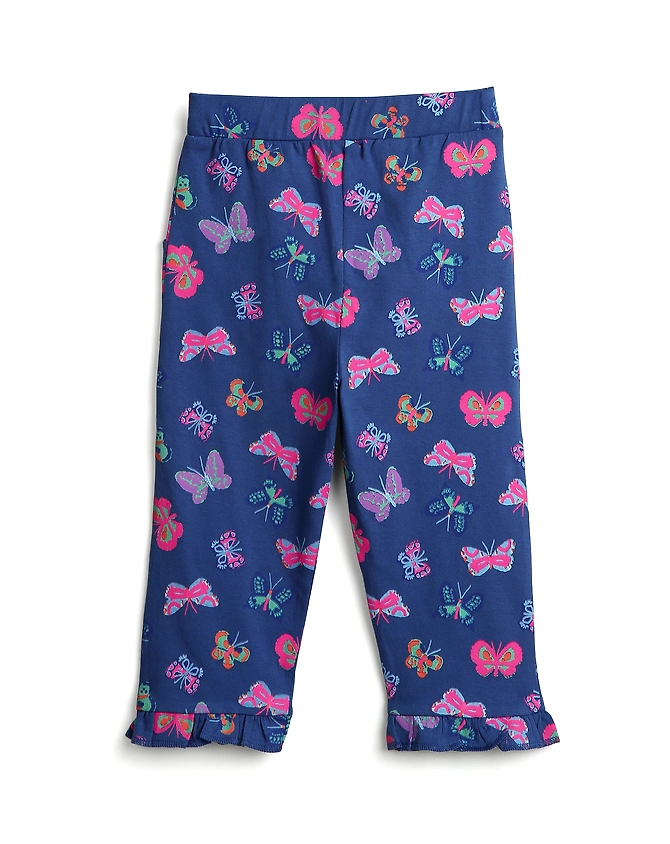 BUTTERFLY AOP GIRLS LEGGING-3-6M-1