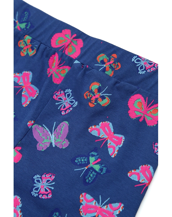 BUTTERFLY AOP GIRLS LEGGING-3-6M-4