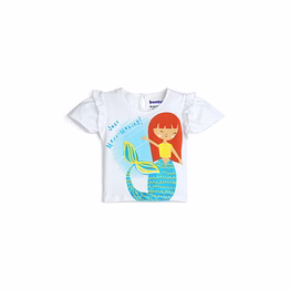 bontots organic cotton baby t-shirt – just merr-mazing, soft & rash-free (white)