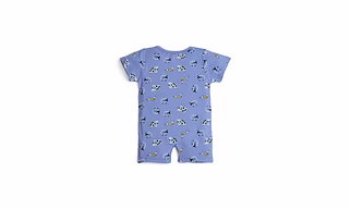 bontots 100% Organic Cotton Multicolor Baby Boys Half Sleeves Printed Bodysuit Rompers - Pack of 3