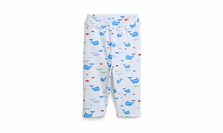 bontots 100% Organic Cotton Baby Girls Stretchable Elastic Waist Printed Legging Pyjama Lower Bottom Wear Pant Multi Color -Combo of 4 Leggings