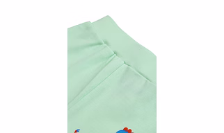 bontots 100% Organic Cotton Full Length Elastic Waist Baby Kid Boy Joggger Pajama Bottom Lower Track Pant Navy Blue and Lime Green Color-Combo of 2 Joggers