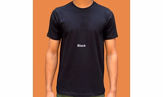 Premium Bio-Wash Cotton T-Shirt – 100% Cotton