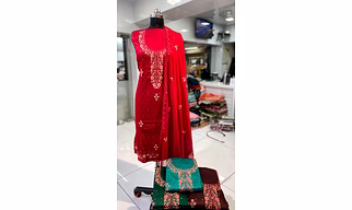 Georgette Woman'n Embroidery Designer Suits