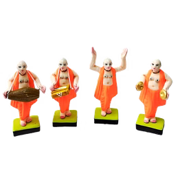 handicrafts clay iskcon nagar kirtan 4 seat