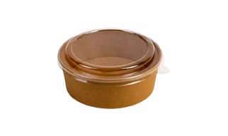Paper Bowl With Transparent Pet LID