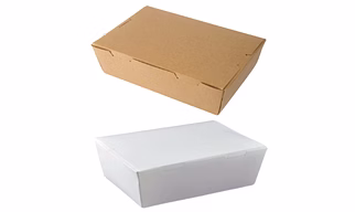 Paper Meal Box Side Lock