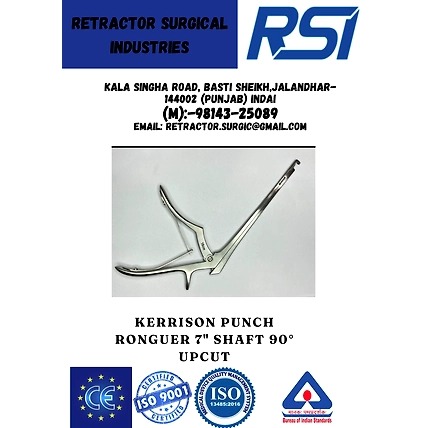KERRISON PUNCH RONGUER 7&quot; SHAFT (UPCUT / DOWNCUT)-1
