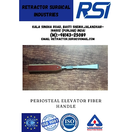 ORTHOPEDIC PERIOSTEAL ELEVATOR FIBER HANDLE 15MM-1