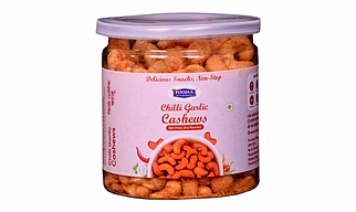 Chilly Garlic Cashew Nuts – Dry Roasted | Not Fried