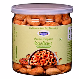 poojaa nuts & snacks pizza oregano cashew nuts - dry roasted | not fried
